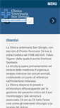 Mobile Screenshot of clinicaveterinariasangiorgio.com